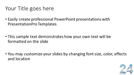 2024 Cloud Fill 02 Widescreen PowerPoint Template text slide design