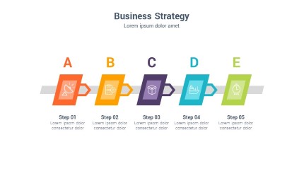 Business Alph Steps 026 PowerPoint Infographic pptx design