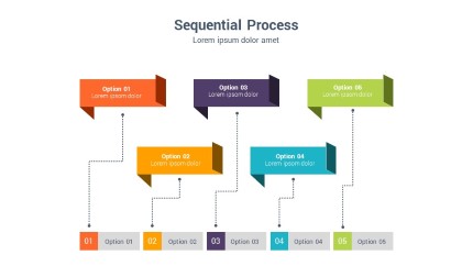 Sequential Process 039 PowerPoint Infographic pptx design