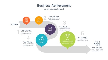 Business Arrow 047 PowerPoint Infographic pptx design