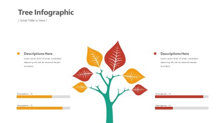 Tree Infographic Layout PowerPoint Infographic pptx design