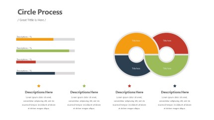 Cycle Loop Process Infographic Layout PowerPoint Infographic pptx design