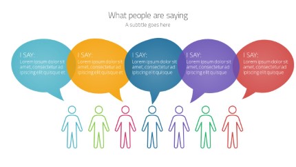 Communication Infographic PowerPoint Infographic pptx design