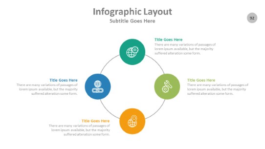 Cycles 092 PowerPoint Infographic pptx design