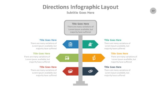 Direction 077 PowerPoint Infographic pptx design