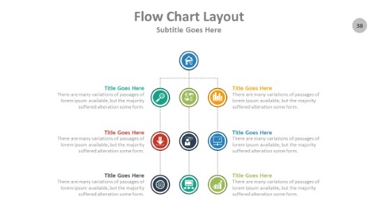 Flow Chart 038 PowerPoint Infographic pptx design