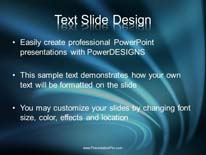Abstract 0012 B PowerPoint Template text slide design