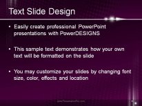 Light Motion PowerPoint Template text slide design