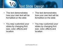 Countdown Sd PowerPoint Template text slide design