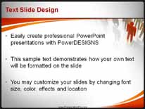 Individuality PowerPoint Template text slide design
