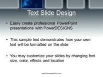 Global Selection B PowerPoint Template text slide design