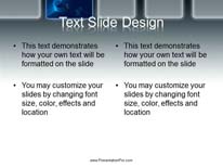 Global Selection B PowerPoint Template text slide design