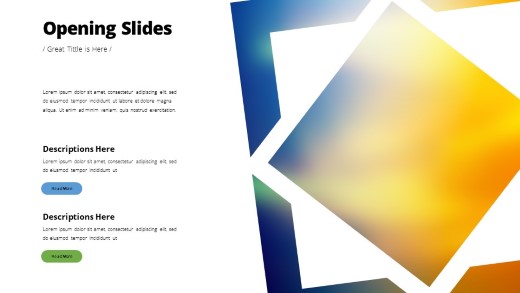 Title Slide 08 PowerPoint Infographic pptx design