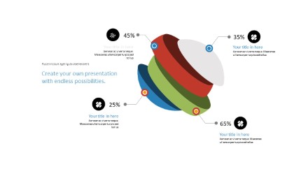 Sphere Slices PowerPoint Infographic pptx design