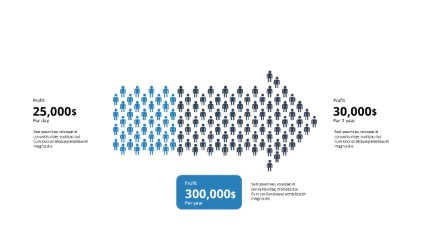 Strength in Numbers PowerPoint Infographic pptx design