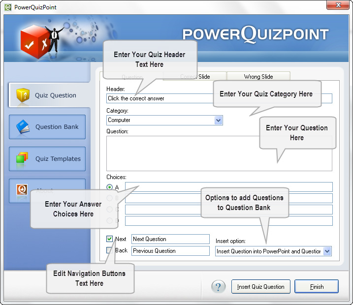 PowerQuizPoint screenshot 1