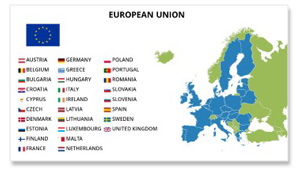 EU european union map
