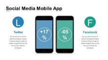 PowerPoint Infographic - Social Media App
