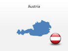 PowerPoint Map - Austria