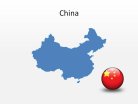 PowerPoint Map - China