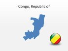 PowerPoint Map - Congo RepublicOf