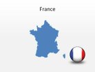PowerPoint Map - France