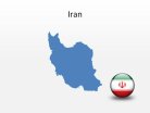 PowerPoint Map - Iran