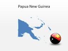 PowerPoint Map - Papua New Guinea