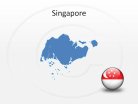 PowerPoint Map - Singapore