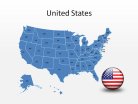 PowerPoint Map - United States