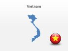 PowerPoint Map - Vietnam