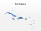 PowerPoint Map - Caribbean