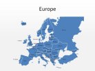 PowerPoint Map - Europe