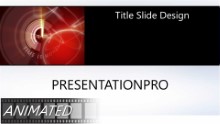TIME IS MONEY B Widescreen PPT PowerPoint Animated Template Background
