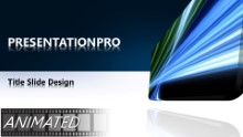 Download animated glowing tech blue widescreen PowerPoint Widescreen Template and other software plugins for Microsoft PowerPoint