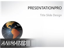Download animated reflection globe Animated PowerPoint Template and other software plugins for Microsoft PowerPoint