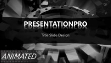 Animated Widescreen Industry 0011 PPT PowerPoint Animated Template Background