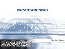 Animated Velocity Blue PPT PowerPoint Animated Template Background