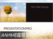 PowerPoint Templates - Animated Change Of Seasons