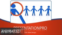 Close Inspection Widescreen PPT PowerPoint Animated Template Background