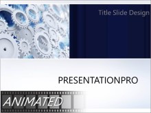 PowerPoint Templates - Animated Gears In Motion