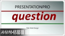 Animated Question And Answer Widescreen PPT PowerPoint Animated Template Background