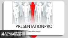 Stepping Out Widescreen PPT PowerPoint Animated Template Background