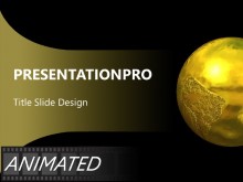 Download gold Animated PowerPoint Template and other software plugins for Microsoft PowerPoint