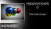 Global Olympic Rings B Widescreen PPT PowerPoint Animated Template Background