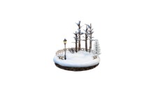 Winter Park 3D Model
