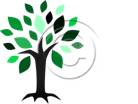 Symbollic Tree Green PPT PowerPoint picture photo