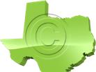 Download map texas green PowerPoint Graphic and other software plugins for Microsoft PowerPoint