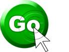 Go Button Pointer Light Green PPT PowerPoint picture photo