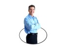 PowerPoint Image - 3D Business Man Smile Circle